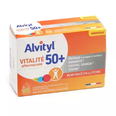 Alvityl Vitalite 50+ Cpr Eff B/30 à Égletons